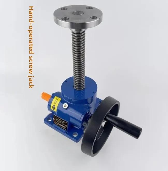 SWL10T Worm Gear Screw Lift Jack Handwheel Bevel Gear Lifting Platform Reducer