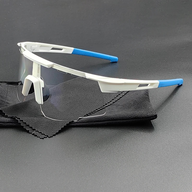 2024 New Arrive Photochromic Cycling Glasses Men Women Road Bike Eyewear Sports Running Goggles Bicycle Sunglasses Cyclist Eyes