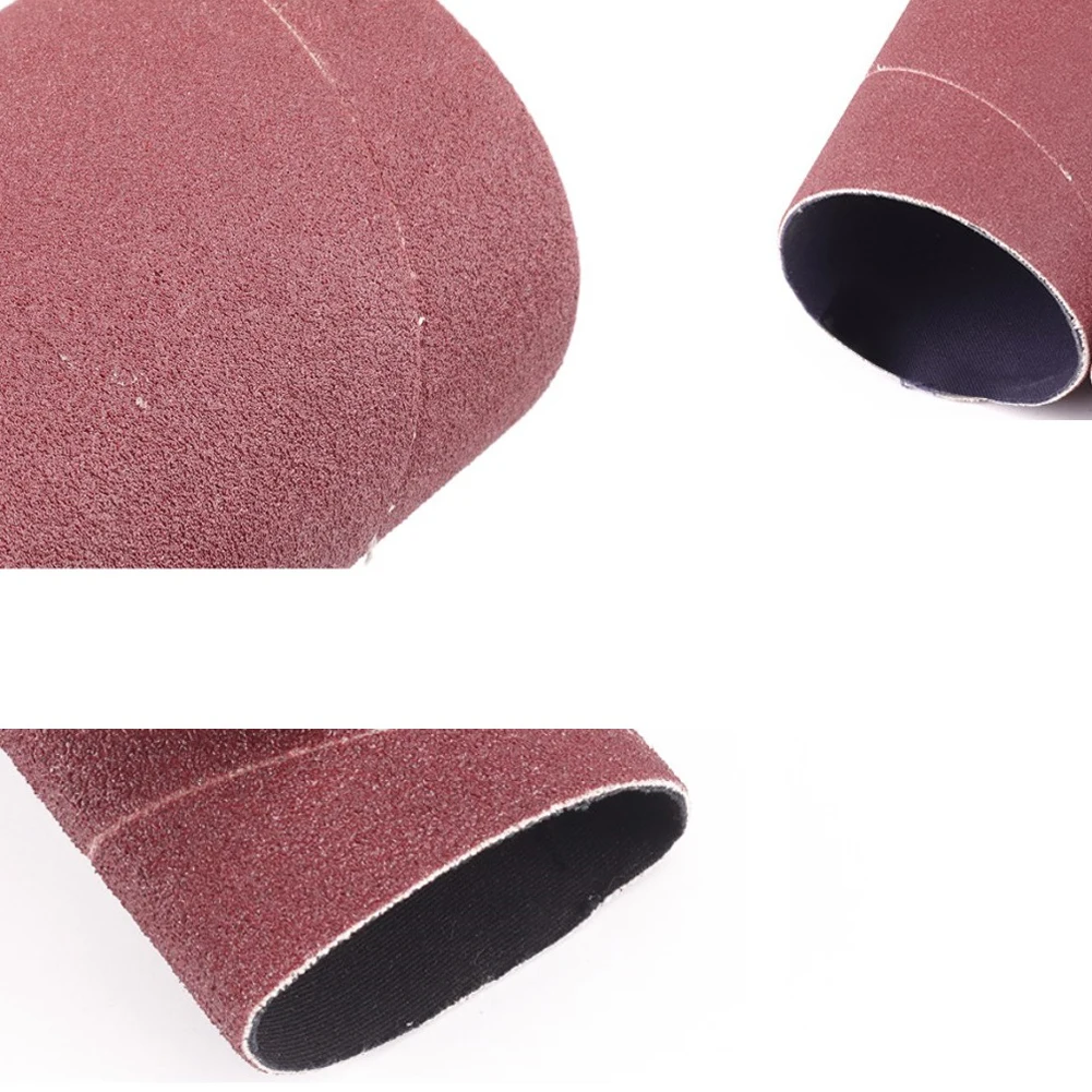 1PC Sanding Paper Sleeve 80/150/240 Grit Mixed Vibrating Spindle Sander Sleeves Sanding Paper Drum Polishing Tools