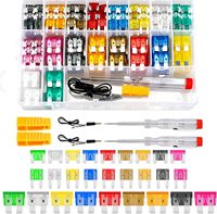 306PCS Car Fuses Assortment Kit, Mixed Vehicle Blade Standard & Mini & Low Profile Mini Fuse Replacement for RV, Truck, Auto