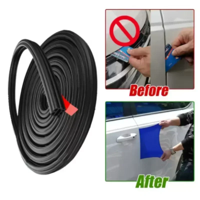 3-Layer Seal Strip Car Door Seal Strips Sound Insulation Weatherstrip Accessories Auto Rubber Strips