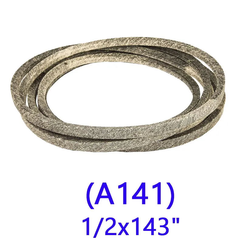 A141 7241600 Lawn Mower Belt 1/2X143.5 High Strength Dry Cloth Crack Resistant 44 48 52 Deck Driving Spray Air Pump Garden Part