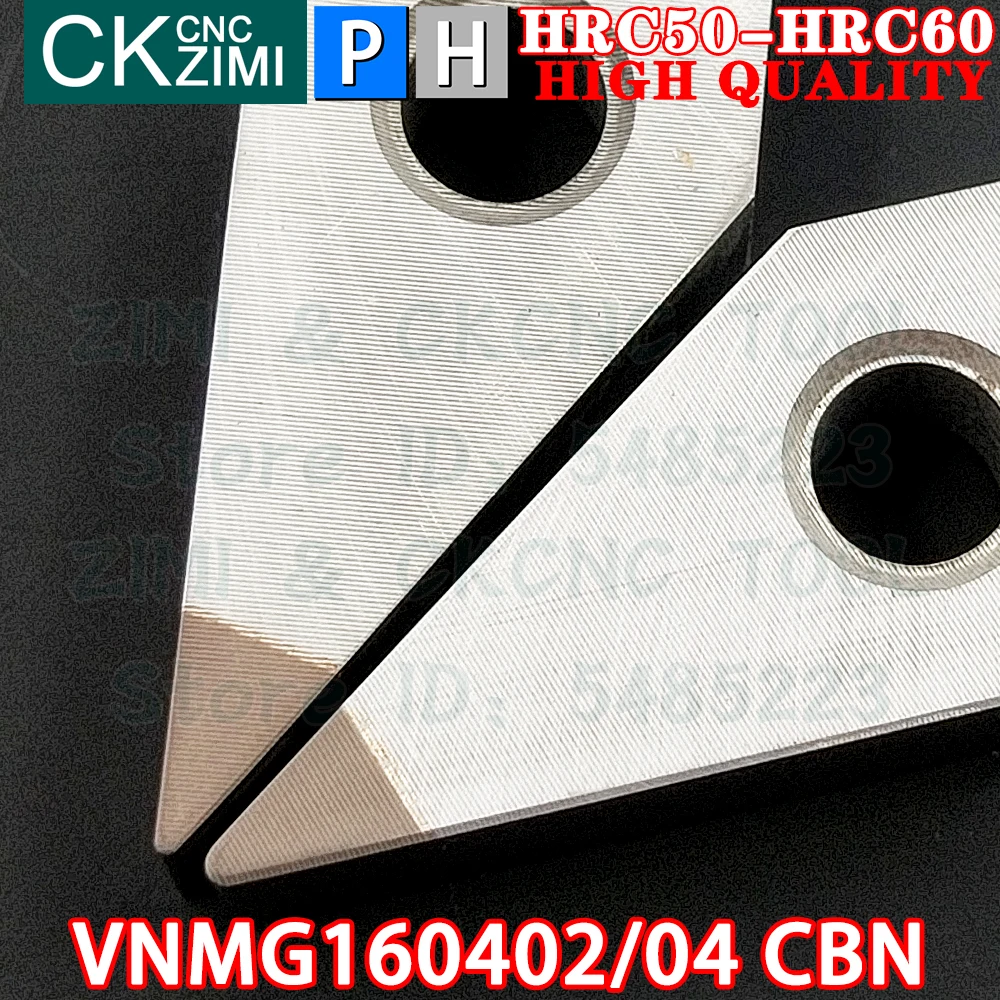 VNMG160402 CBN VNMG160404 CBN Пластины из нитрида бора токарные пластины инструменты Токарные станки с ЧПУ для резки металла VNMG 1604 для закаленной стали