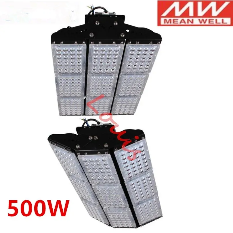 Imagem -06 - Luz de Led Inundação 500w 300w 200w 150w 100w Lâmpada Ajustável para Projeto de Engenharia de Construção Industrial