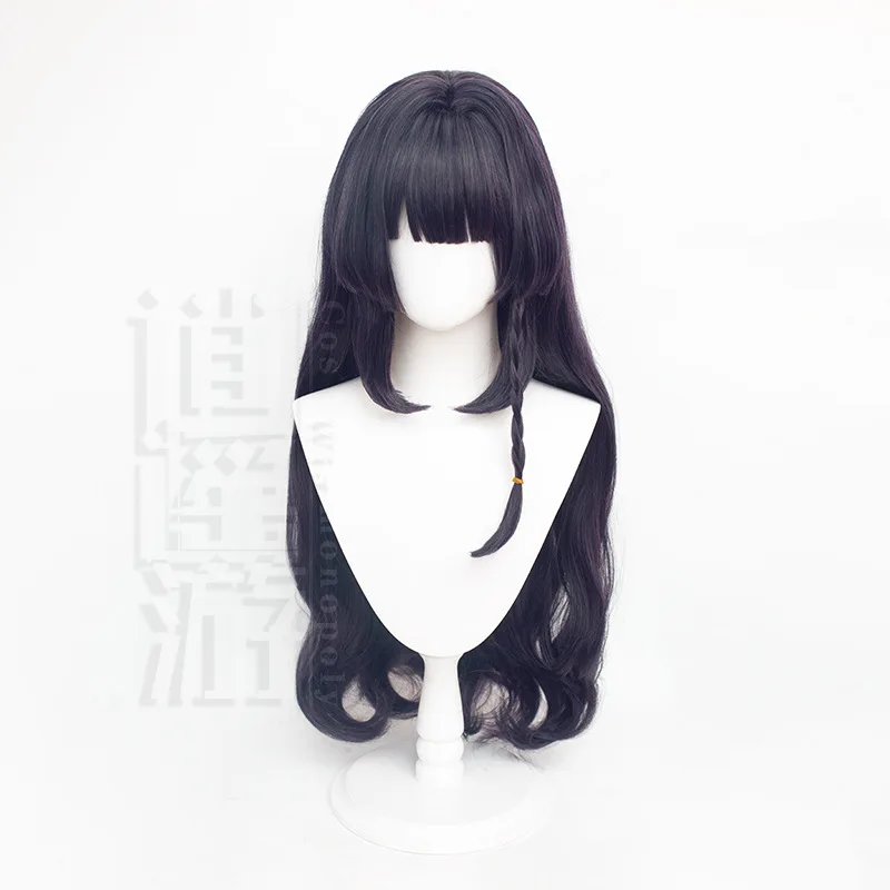 Peruka Cosplay Time's Tellah z Imitacją Skóry Głowy, Pojedynczy Warkocz, Prezent na Halloween