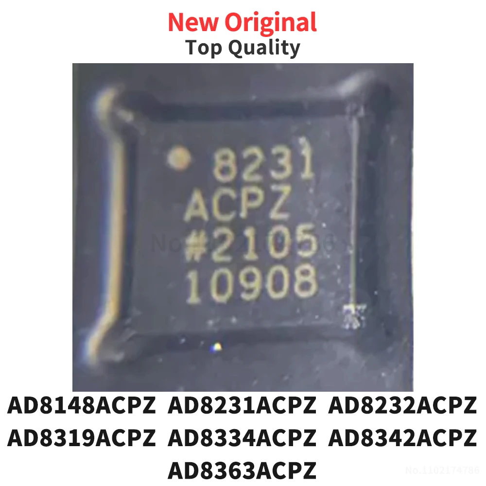 (1 Piece) AD8148ACPZ AD8231ACPZ AD8232ACPZ AD8319ACPZ AD8334ACPZ AD8342ACPZ AD8363ACPZ QFN New Original