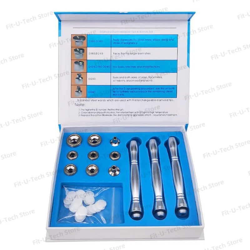 Diamond Microdermabrasion Dermabrasion Accessory Tips For Facial Skin Peeling Blackhead Remover 9 Tips /6 Tips
