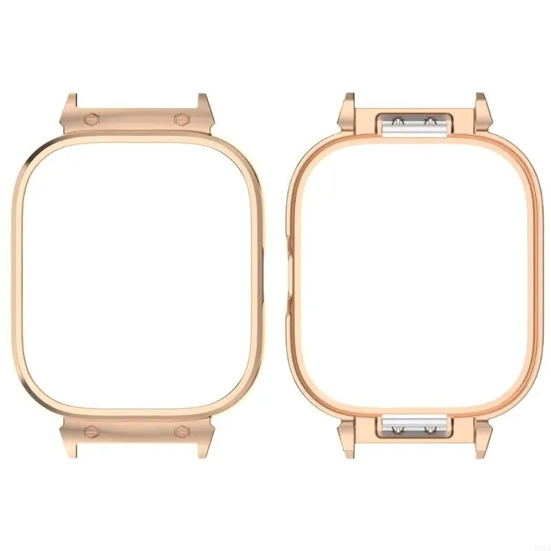 For Watch 4 Anti-scratch Metal Bumper Hard Shell Frame Cover Protector Skin Case