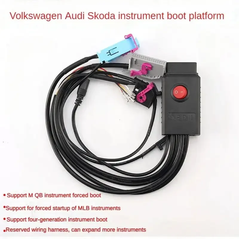 Suitable for Instrument Startup Wiring Harness MQB MLB Instrument Maintenance Lighting Test Platform 12V