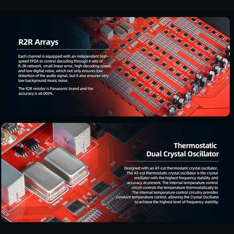 Radiateur USB TAURUS R2R, Musicien, ARM STM32Fbishop, Maternité, Puce d'embauche élevée, DSD1024, PCM1536ENTER, Décodeur audio numérique, Sortie analogique