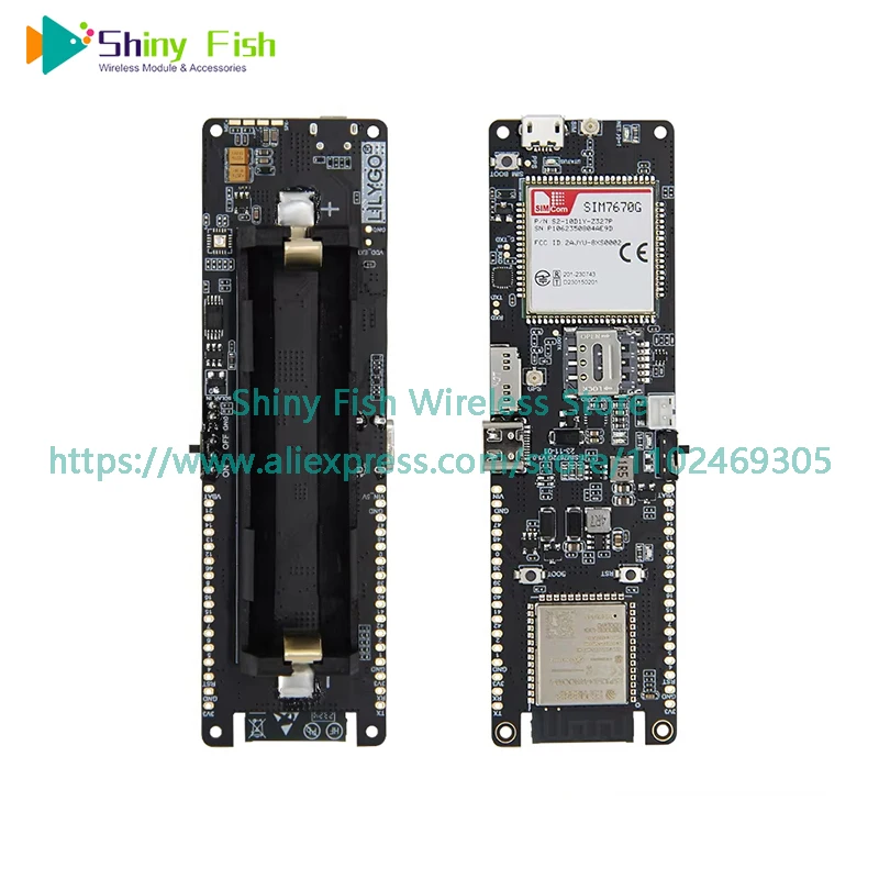 SIMCOM SIM7670G LTE Cat1 Global Module ESP32-S3 Development Board With GPS Receiver IOT Devices Low-power Long-range Communicati