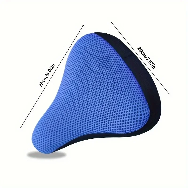 1/2pcs Bicycle Mesh Cover Mountain Bike Cotton Car Seat Cushion Cover Bicycle Saddle Insulation Breathable Cycling Accessories view 3