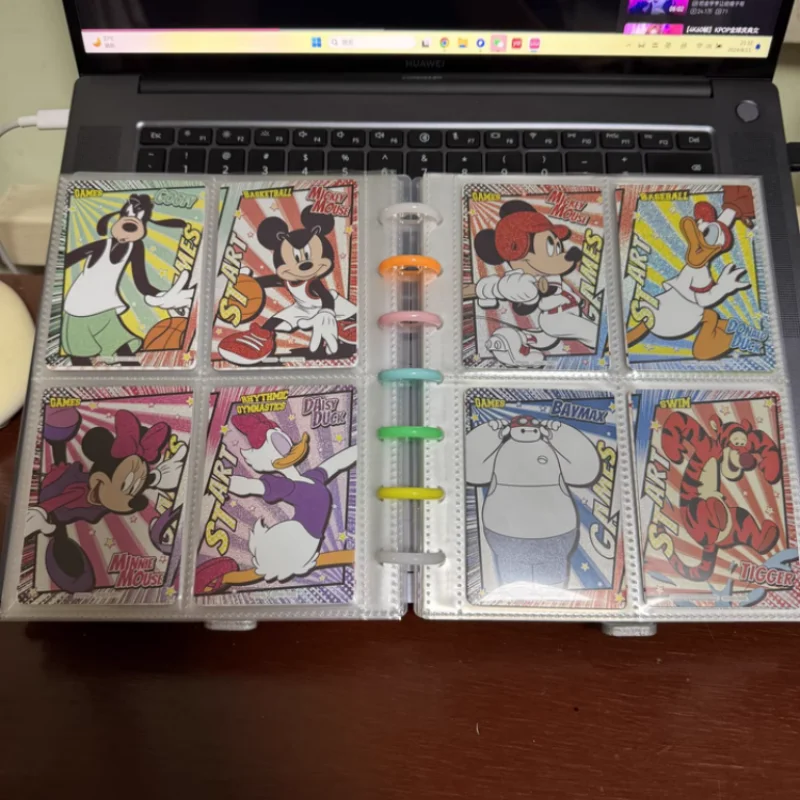 การ์ดสนุกที่ได้รับอนุญาตของแท้ Disney Star กีฬาเกมกล่องตาบอดสะสมการ์ดของขวัญสําหรับของเล่นวันเกิดเด็ก