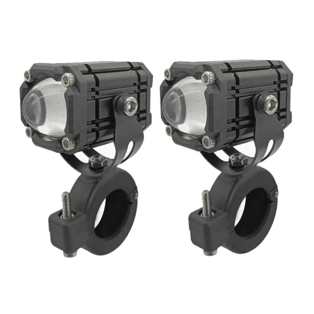 Motorcycle Front Auxiliary LED Spotlight Headlight for Enhanced Visibility and Safer Driving in Low Light Conditions