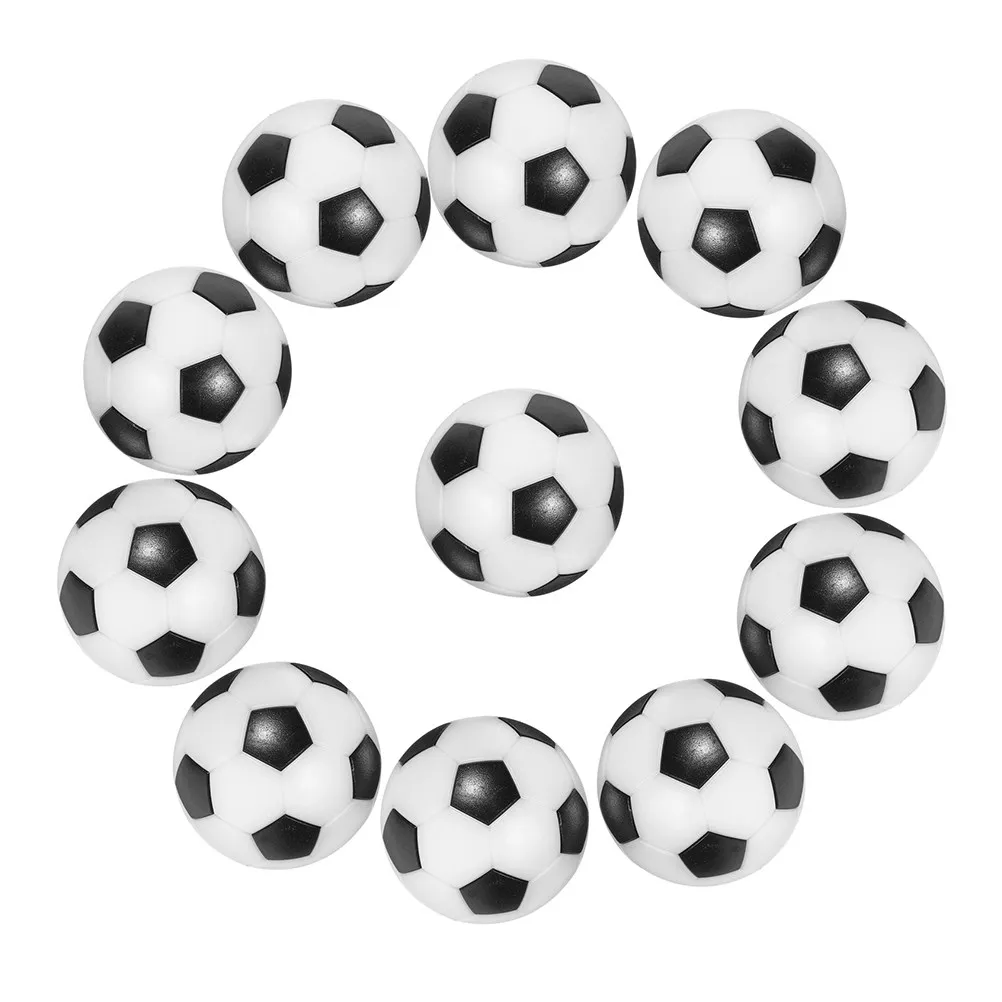 

12Pcs Tabletop Football Balls Replacement Set Foosball Accessories for Table Soccer Machines Easy Handling Consistent Control