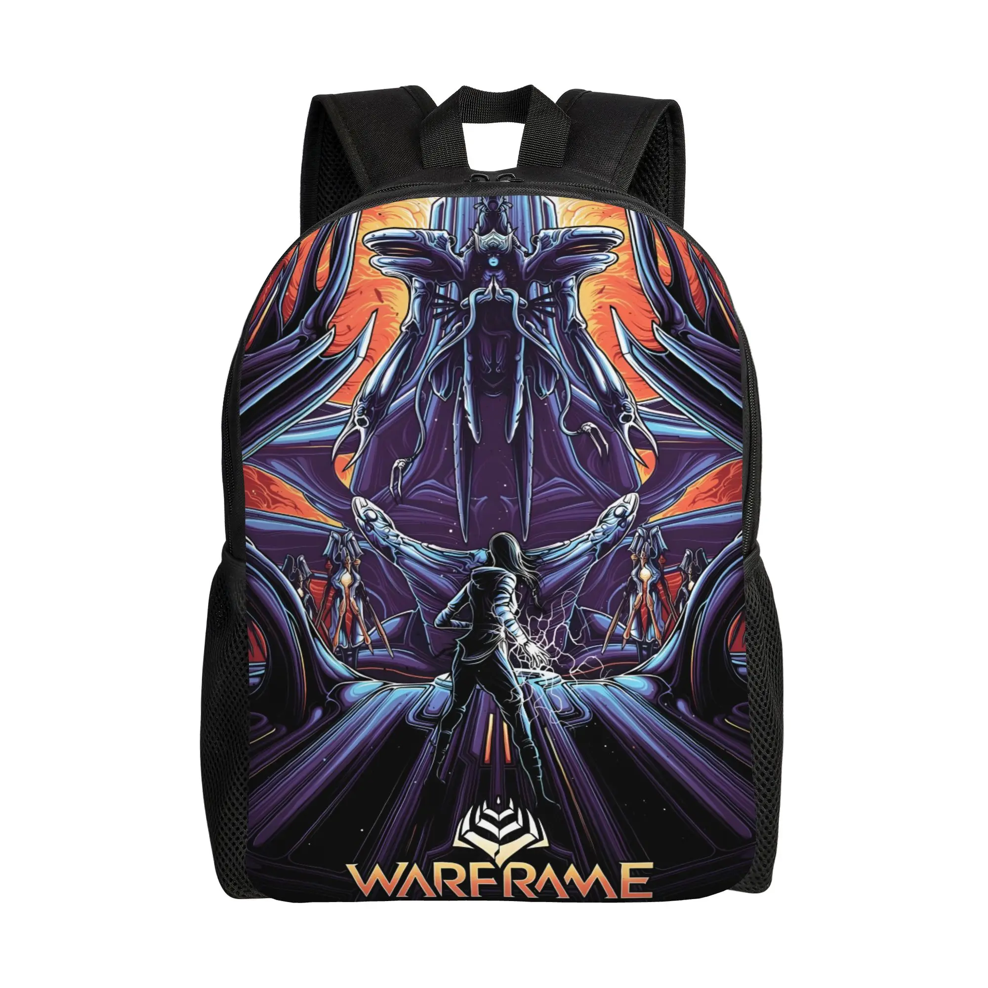 1Piece Backpack THE NEW WAR Poster New School Year Bookbag Office Work  War-frame Space Ninja Birthday New Term Starts