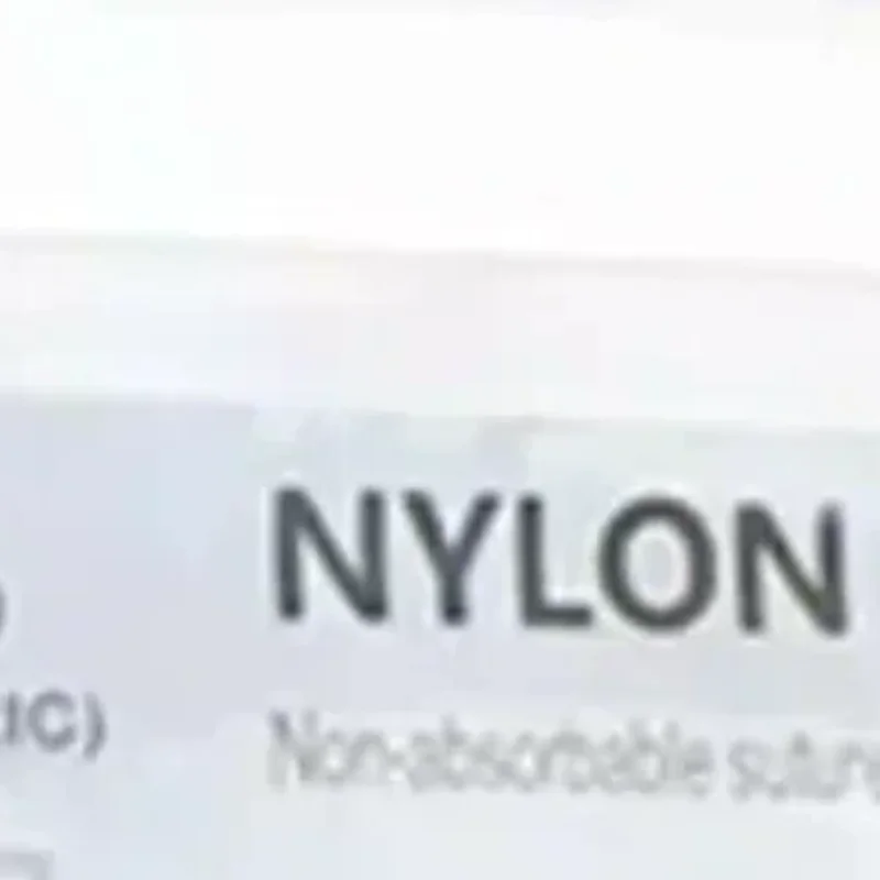 

12 шт., 75 см, 2/0, 3/0, 4/0, 5/0, медицинская игла для наложения швов, нейлоновая полиэфирная нить, набор для наложения швов, обучающие демонстрационные упражнения