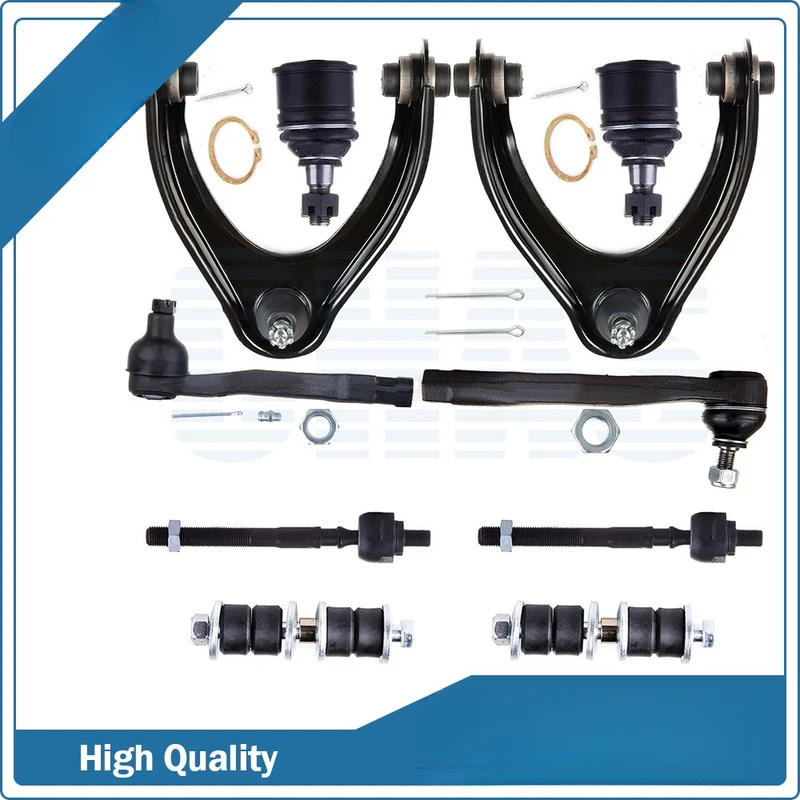 

R+ 10 pieces of front upper control arms and ball joint tie rods suitable for 1996 - 2000 Honda Civic