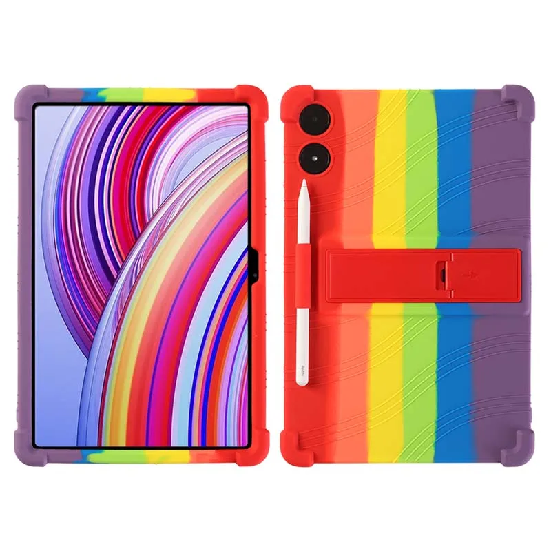 Silicone case for Xiaomi POCO Pad Redmi Pad Pro soft shockproof cover RedmiPadPro 12.1