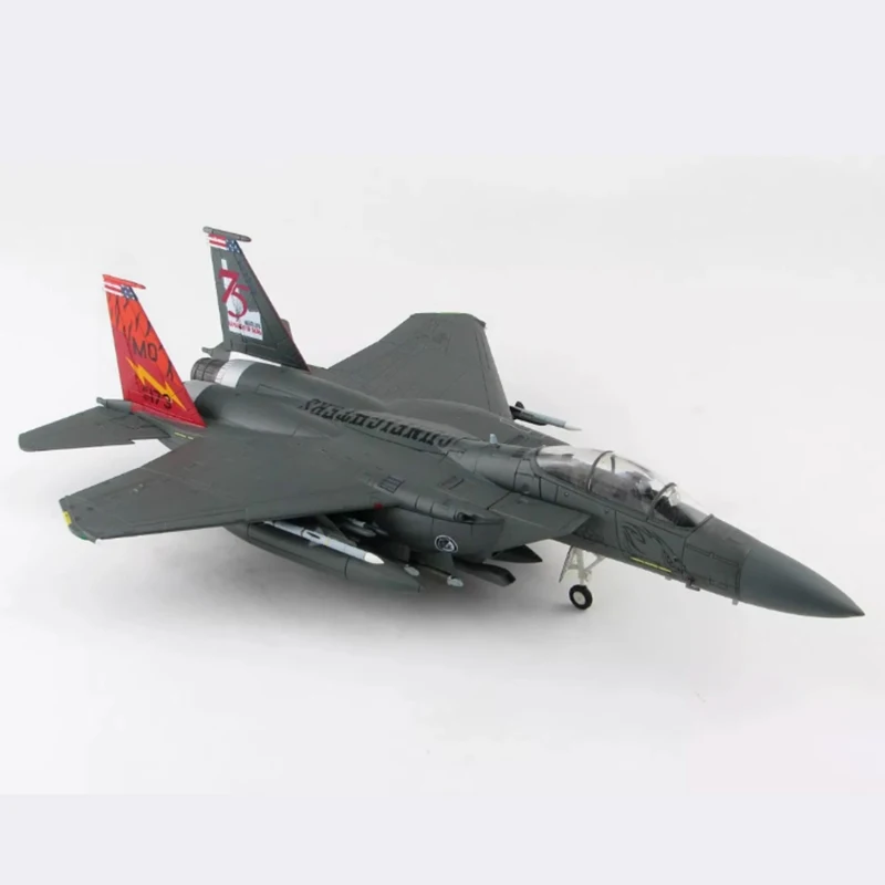 

Diecast 1:72 Scale F-15E fighter jets Alloy Finished Aircraft Simulation Model Static Decoration Souvenir Gifts For Adult Boy