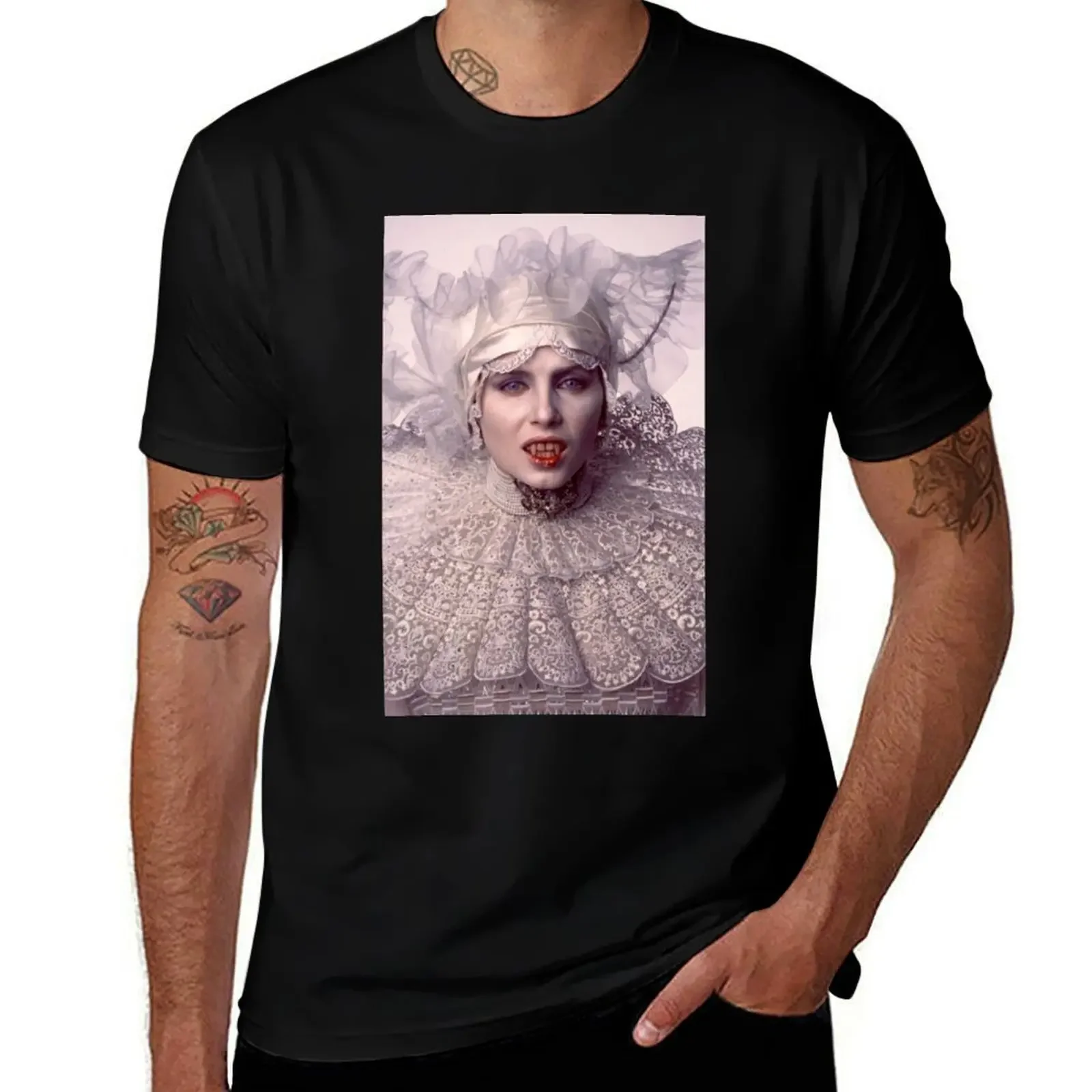 

Lucy Westenra Bram Stoker Dracula T-Shirt baggy shirts oversized graphic tee anime mens graphic t-shirts anime