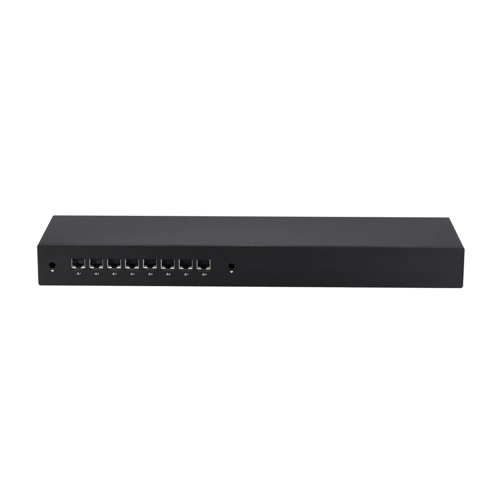 Qotom 1012GE 10th Gen 8GB RAM 256GB SSD Mini PC 4305U 8 Int el I226-V 2.5G LAN 1U Rack Server Network Security Firewall Router