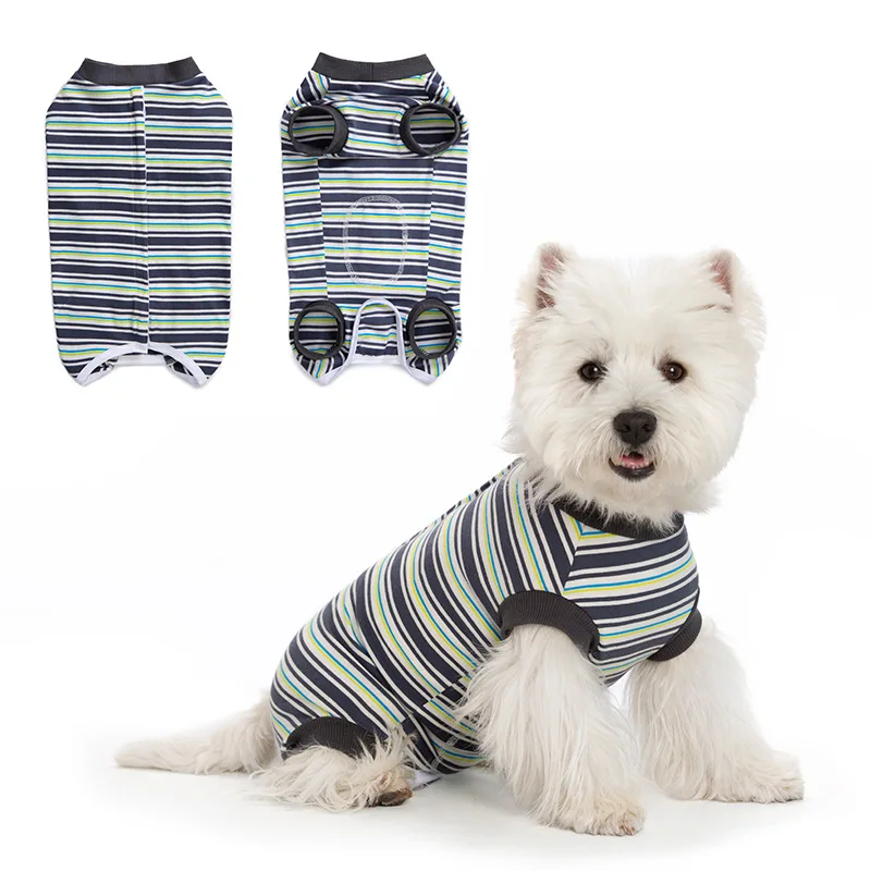 

Dog Surgery Recovery Suit for Female Male Dogs Anti-Licking Dog Onesie Surgical Suit Snugly Pet Post Surgery Vest Bodysuit