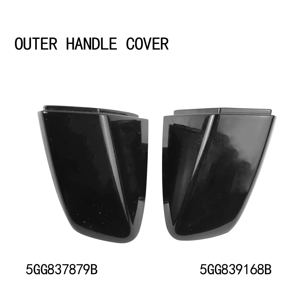 Outer handle cover 5GG837879B 5GG839168B For Audi Q3 Skoda Octavia Kodiaq Superb Karoq Kamiq VW Golf Lavuda Teramont Tayron
