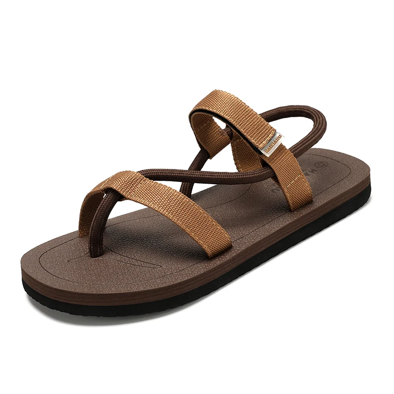 

Flip-Flops Men's slippers New large size Fashion sports casual sandals Comfortable beach shoes men's Clogs Couple slides