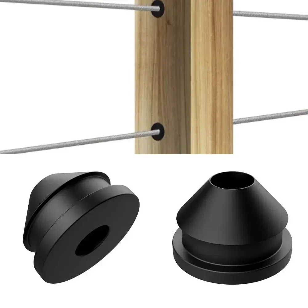 

Post Hole Seal Cable Grommets For Deck Railing Rubber Grommet Post Hole Protector Moisture Barrier Weather Resistant