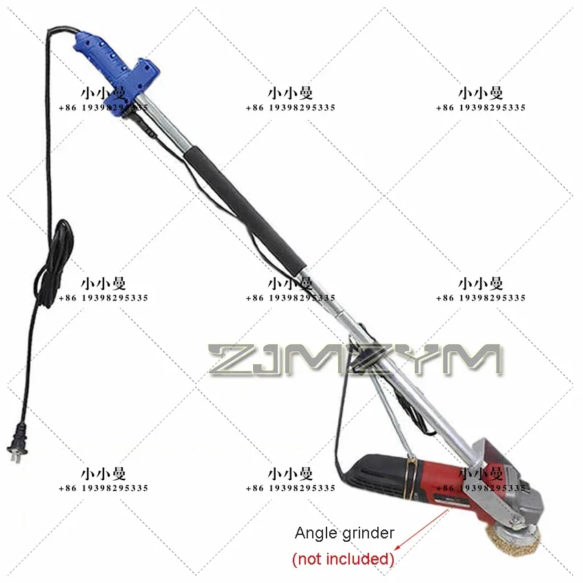 Upgraded 1.4m/1.6m Extension Rod Angle Grinder Extension Rod Polishing Grinding Support Long Arm Pole Extended Grinding Bracket