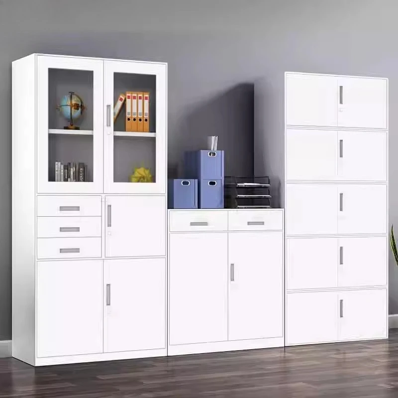 

Modern Panel Steel Thickened Filing Cabinet Office Commercial Use Color Locker