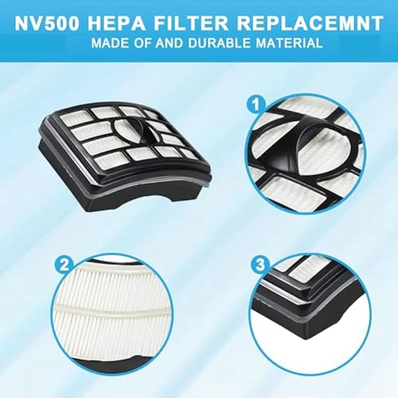 A98G-真空フィルター交換用 Shark Rotator Pro リフトアウェイ NV500、NV501、NV502、NV503、NV505、NV510、NV520、HEPA フィルター