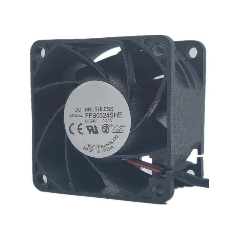 

Brand New Original FFB0624SHE 24V 0.40a 6038 6cm large air volume inverter cooling fan Fast delivery