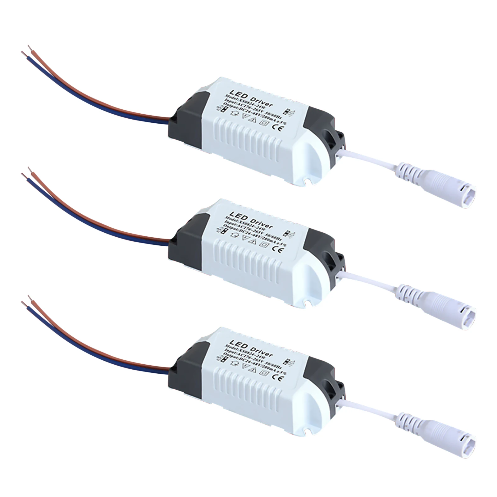 280mA LED sterownik AC 90-265V transformator światła prąd stały Adapter do zasilacza do reflektorów sufitowych światła uliczne