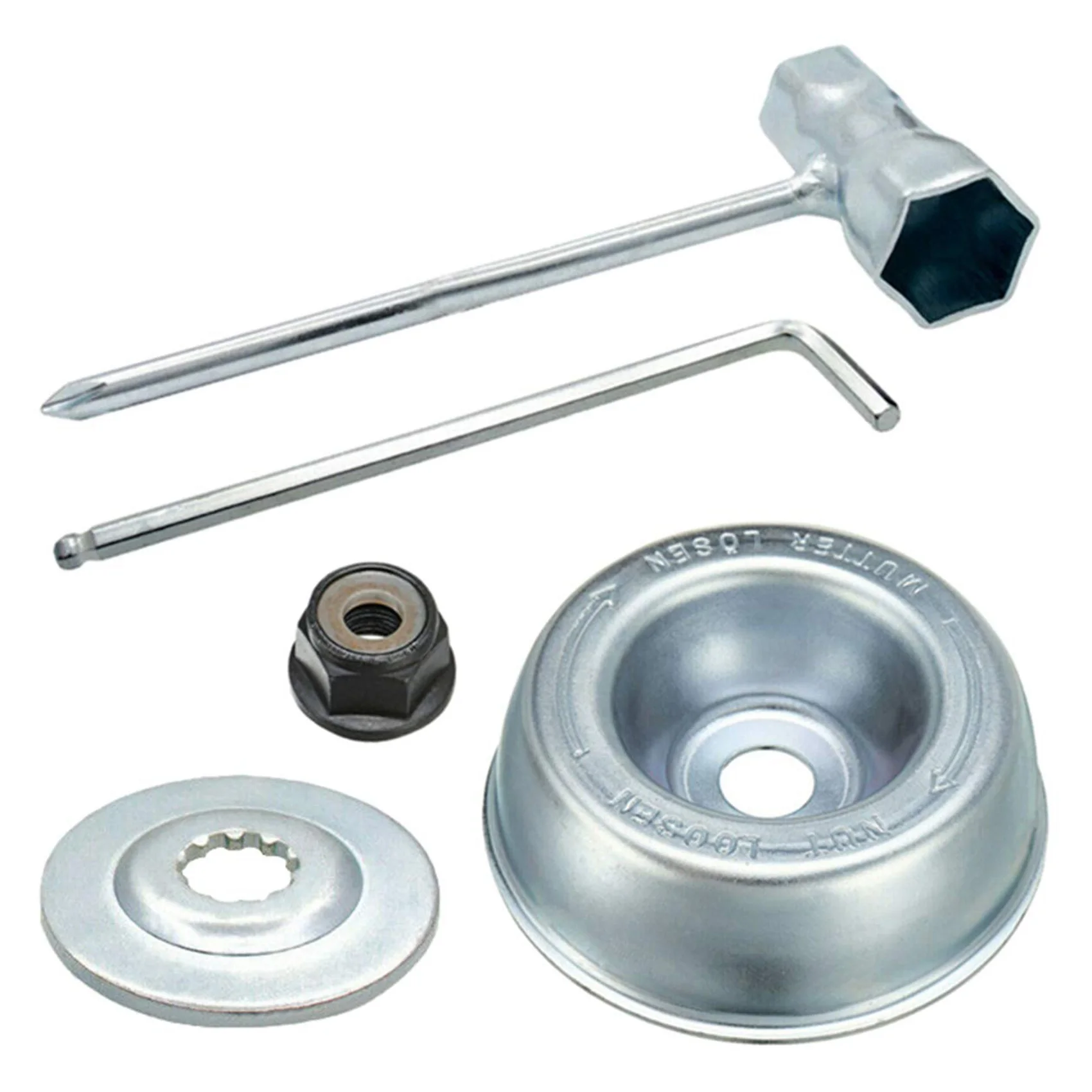 -ABKM Stihl FS55 FS56 FS70 FS80 FS83 FS85 FS90 FS100 FS110RX FS120 ブレードアダプターアクセサリーメンテナンスキットに適しています。