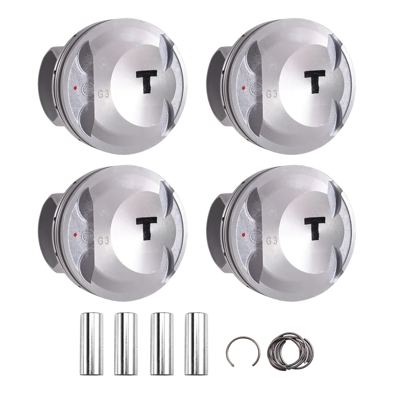 

Для Genesis G70 Kia Optima Sorento Hyundai Santa Sonata 2015-2021 комплект поршней двигателя автомобиля 4 шт./лот 23410-2G450 234102G450