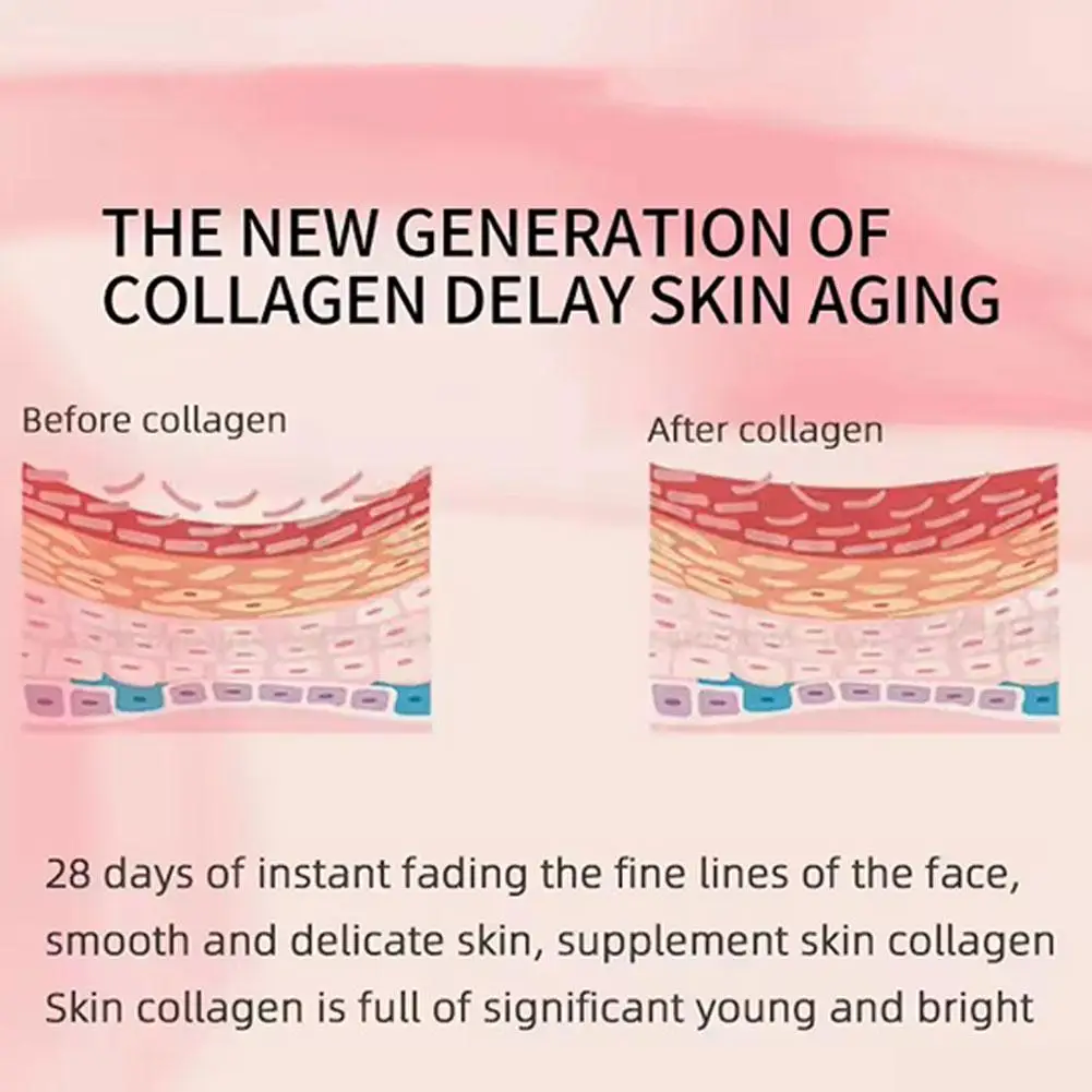 Kollagen Film Papier lösliche Gesichts maske Gesicht Haut Wange Aufkleber Stirn Patch Lächeln Linien Patche Anti-Aging-Falten entferner