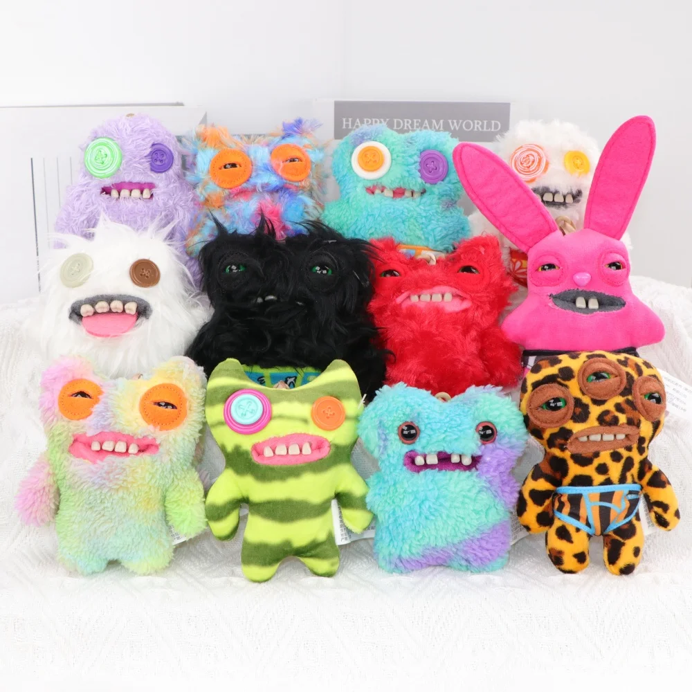 11CM Fuggler Lustige Hässliche Monster-Plüschtiere Schlüsselanhänger Kawaii Fugg Puppe Monster-Kaninchen Niedliche Stofftier-Anhänger Geschenke – Detail 2