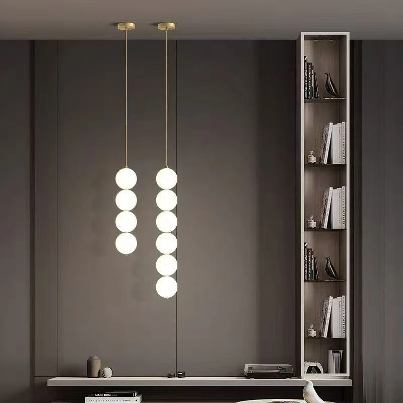 Modern Minimalist Bedside Pendant Lamp, Dining Room Corridor, Bedroom Small Pendant Lamp, Indoor Lighting Decoration Lamp