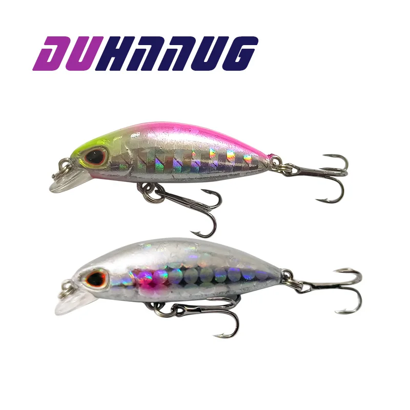 1 PCS Mini Sinking Minnow Wobble Hot Model 4cm 2g Hard Mini Bait Small  Crank Fishing Lures Bass Fresh Salt Water Tackle