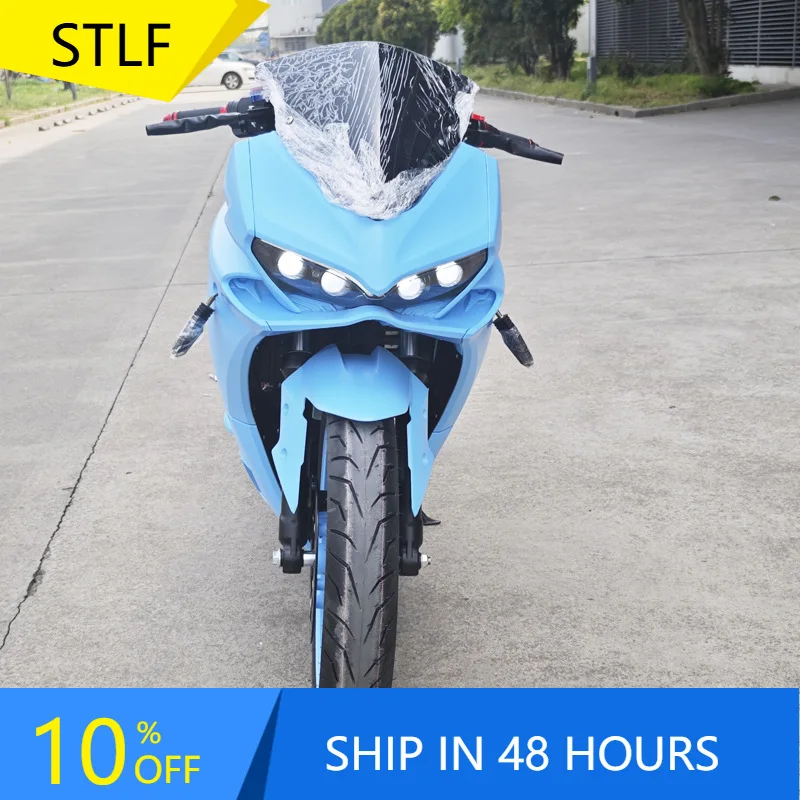 

STLFElectric Cruiser Motorcycle 72V 8000W 120km/h Motorbike with Lithium Battery Heavy Bike