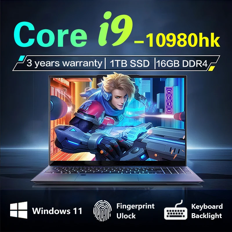 �y�Z�[�����z15.6�C���` Core i9 10980HK �m�[�g�p�\�R�� Windows 11 Pro �w��F�؃��b�N���� �m�[�g�u�b�N 16GB DDR4 1/2TB SSD �I�t�B�X �w�K �Q�[���p�m�[�g�p�\�R��