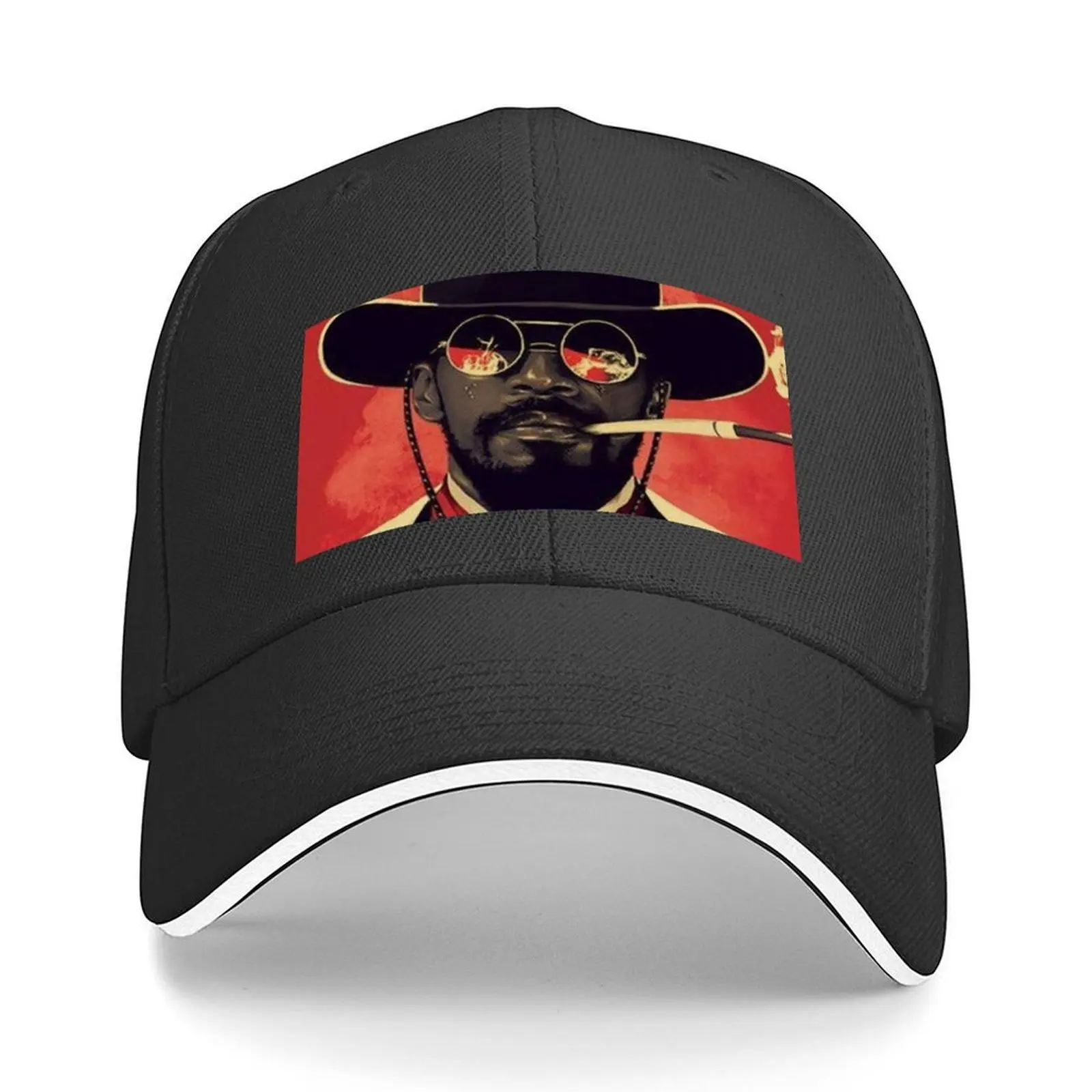 

Posters Django Unchained Baseball Cap Snap Back Hat Visor |-F-| custom caps Men Luxury Brand Women's