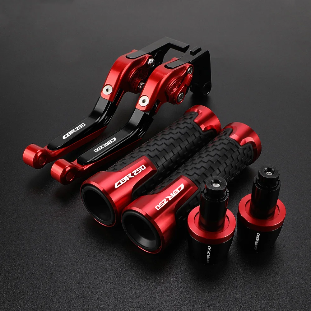 Clutch Levers For HONDA CBR250 NSR250 1988-1994 1989 1990 1991 1992 1993 Motorcycle Adjustable Brake Handle bar Handlebar grips