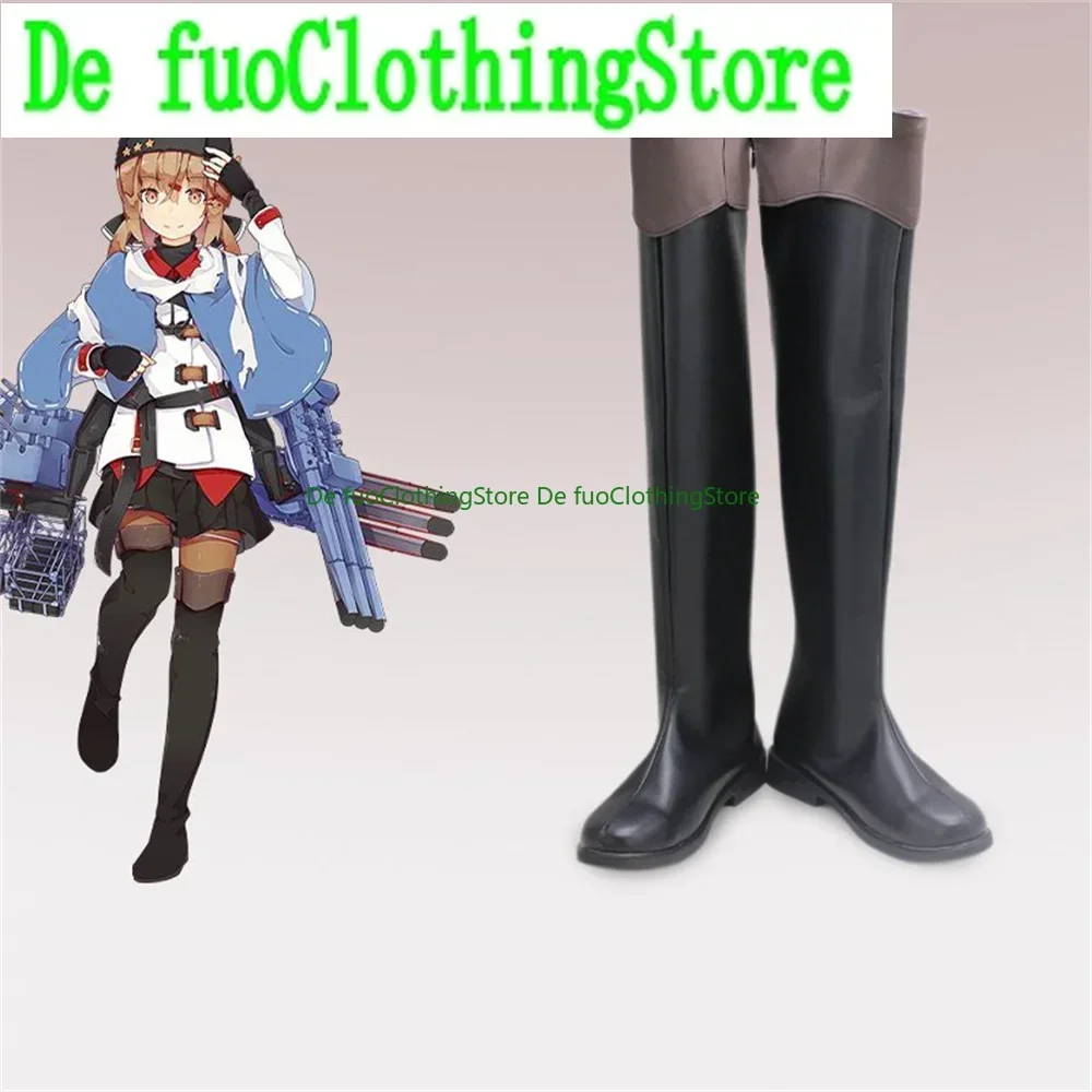 

Kantai Collection Tashkent Cosplay Shoes Boots Game Anime Halloween Christmas DefuoClothing Shoes Store