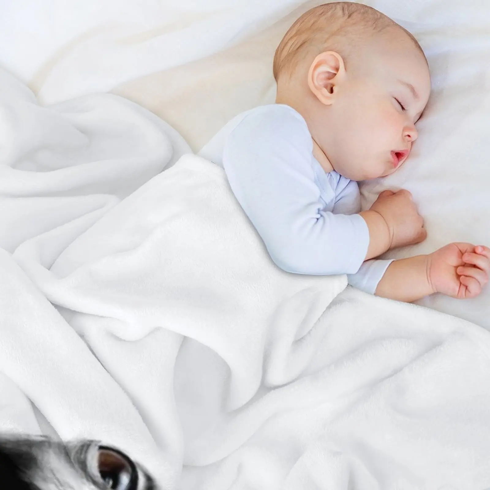 دائما هناك II بطانية رمي بيضاء أريكة عملاقة شتاء دافئ زينة عيد الميلاد البطانيات لبطانيات السرير #5