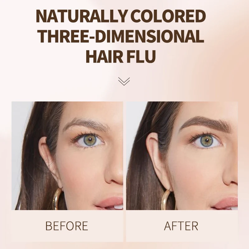 Crème à sourcils imperméable, anti-taches, longue durée, aspect naturel, lisse, légère pour les sourcils parfaits, maquillage, cosmétiques