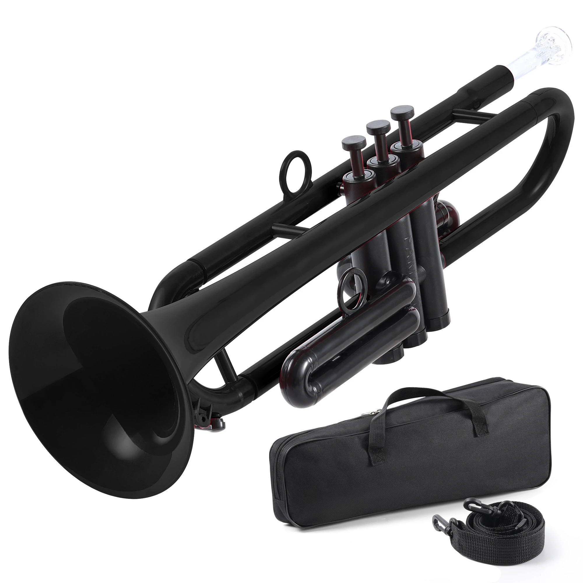 

B-flat & C-flat Plastic Trumpet - Musical Instrument for Adults, Children, Beginners & Professional Students
