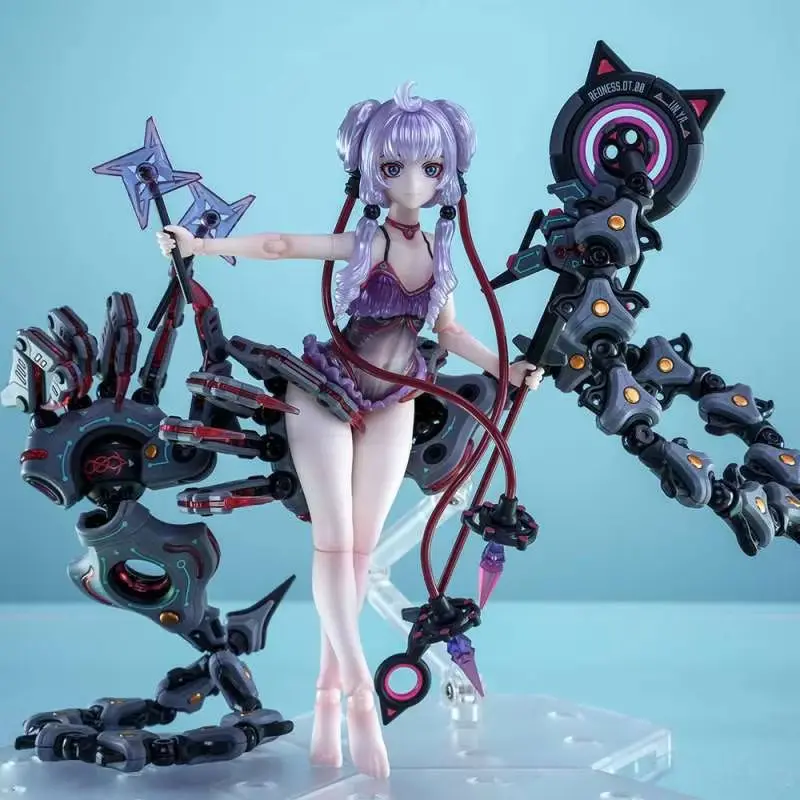 

In Stock 1/12 Dimensional Figurative The Original Witch Lin Ya Mobile Suit Girl Action Figure Movable Joint Assemble Model Toys